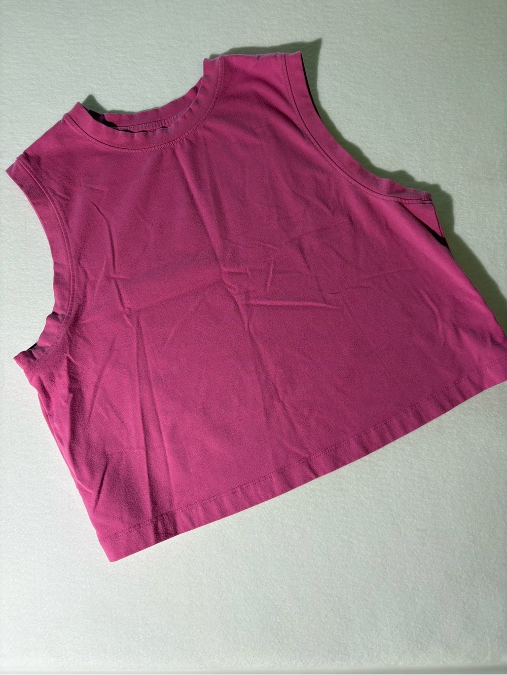 A New Day Women's Sleeveless Crop Tank Top - Pink